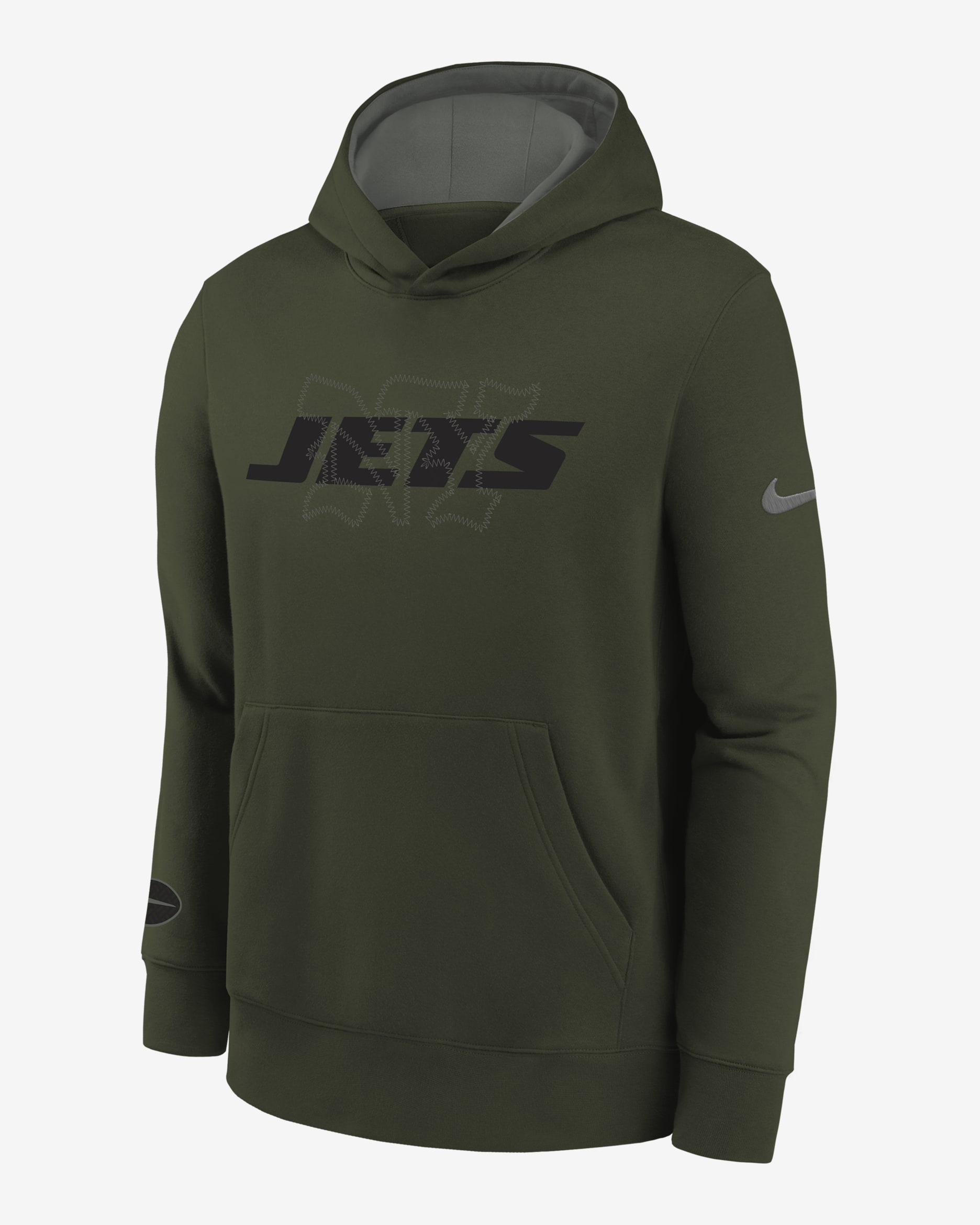 New York Jets Rivalry Club Big Kids' Nike NFL Pullover Hoodie